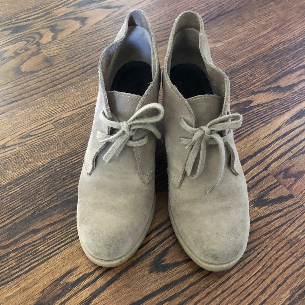 J. Crew Suede MacAlister Wedge Boot